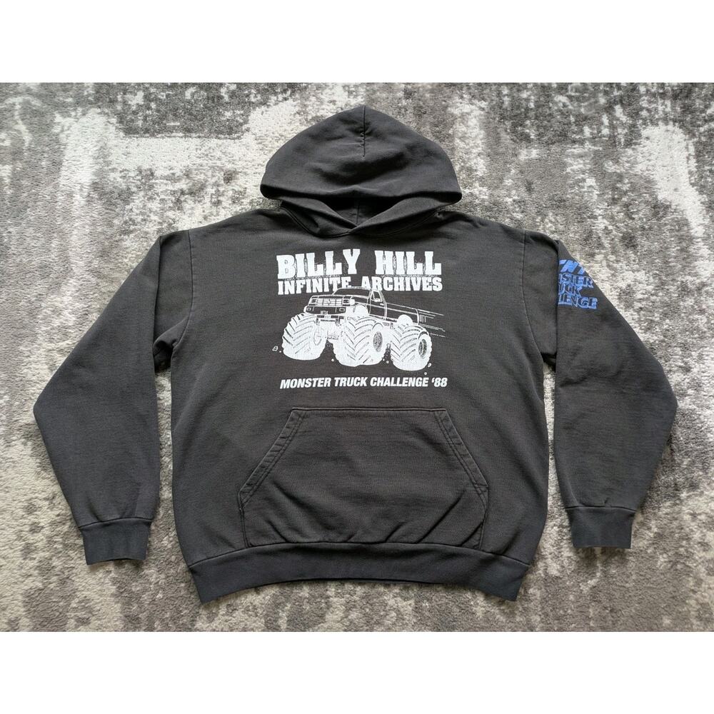 Billy Hill Infinite Archives Monster Truck Hooded Sweatshirt - Large, USA